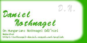 daniel nothnagel business card